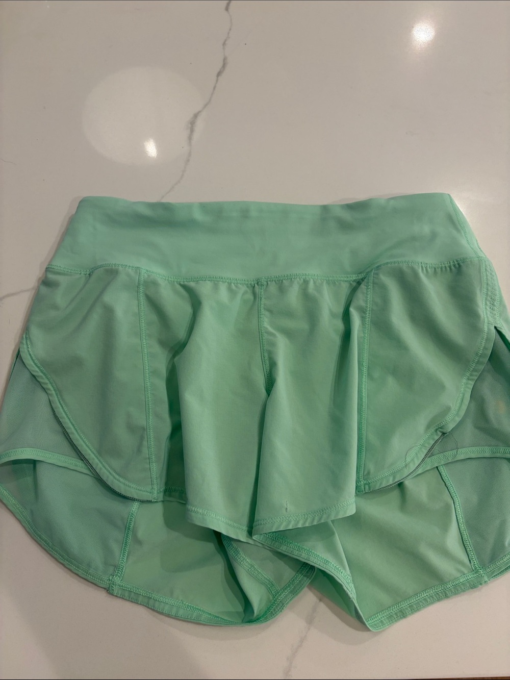 lululemon athletica Mint Green Athletic Skort